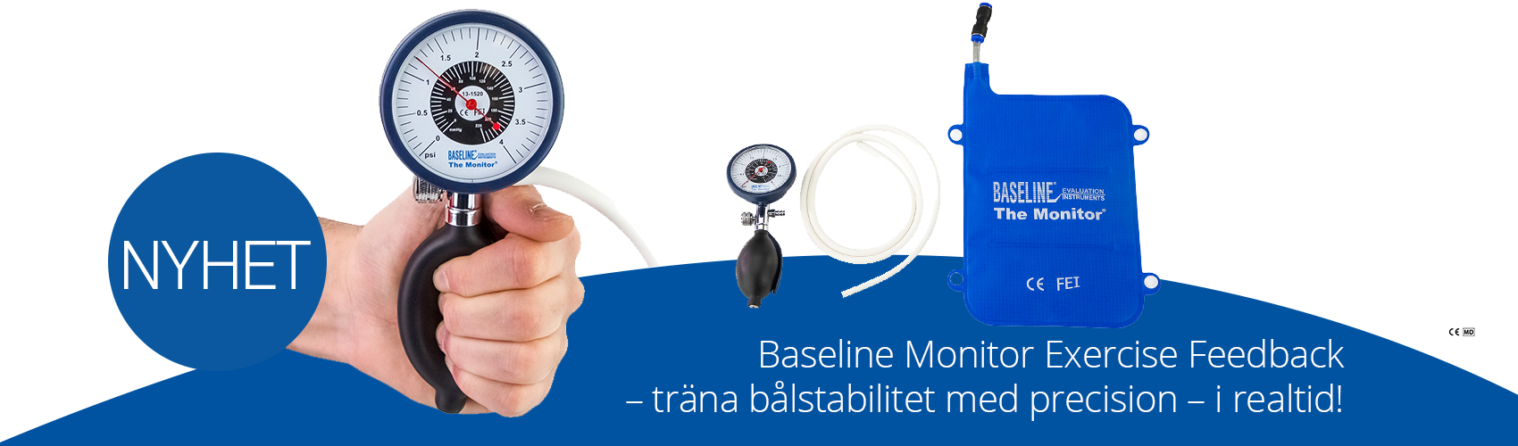 Baseline monitor, tryckmätare, fysioterapi, naprapati, kiropraktik
