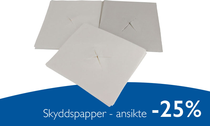 Skyddspapper ansikte
